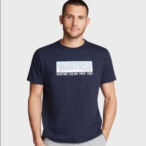 NWT!!🚨🚨Men’s navy blue Nautica t-shirt